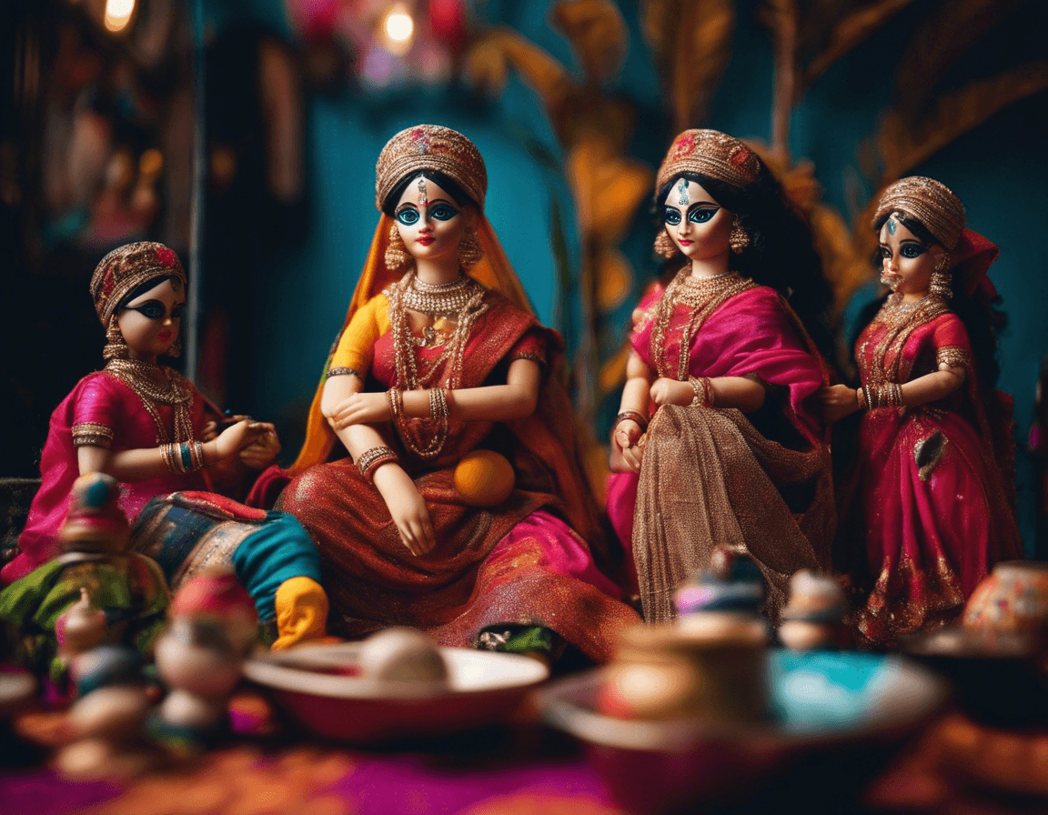 Get Inspired by Unique Doll Displays at Lakshmi's Golu